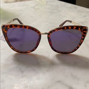 Quay Honey Sunglasses Cat Eye Women Sunnies NWT